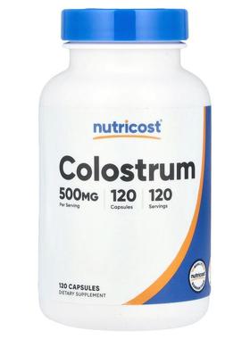 Nutricost,Colostrum, 500 mg, 120 Capsules