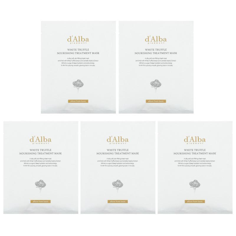 d'Alba,White Truffle Nourishing Treatment Beauty Mask, 5 She