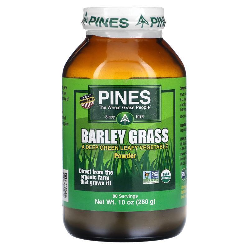 Pines International,Barley Grass Powder, 10 oz (280 g)