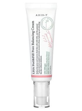 Axis-Y，LHA去皮填充毛孔平衡霜，1.69液盎司（50毫升）