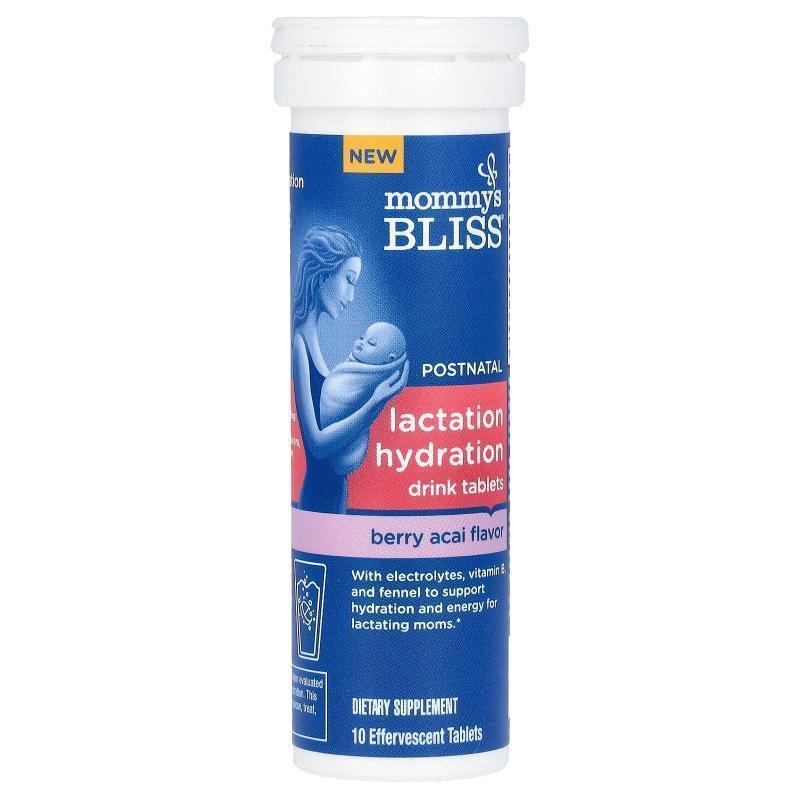 Mommy's Bliss,Postnatal Lactation Hydration Drink Tablets, B