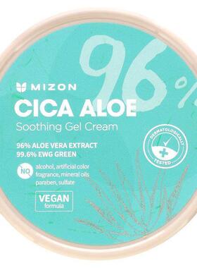 迷之芬,Cica Aloe, Soothing Gel Cream, 10.58 oz (300 g)
