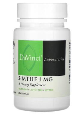 DVI，5-MTHF叶酸，1mg，60粒