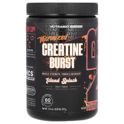 Nutrabio Labs,Performance, Micronized Creatine Burst, Island