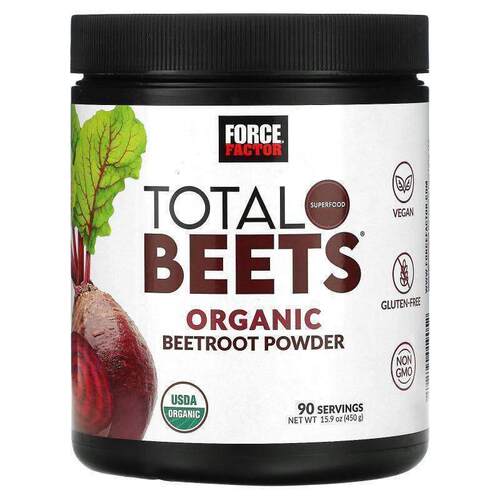 Force Factor Total Beets有机甜菜根粉优质成分能量补充
