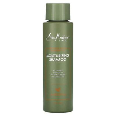 SheaMoisture,男士系列，保湿洗发水，未加工乳木果油和玛芙油，1