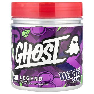 Ghost,Legend® 锻炼前配方，Welch's® 葡萄味，22.2 盎司（630 克