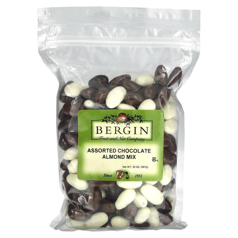 Bergin Fruit and Nut Company,Almonds, Chocolate Toffee, 8 oz