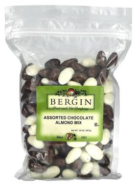 Bergin Fruit and Nut Company,Almonds, Chocolate Toffee, 8 oz