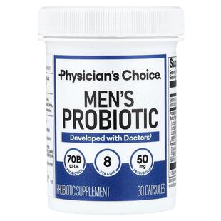 Physician's Choice,Men's Probiotic, 30 Capsules