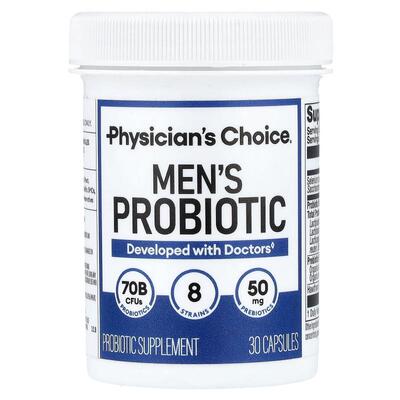 Physician's Choice,Men's Probiotic, 30 Capsules