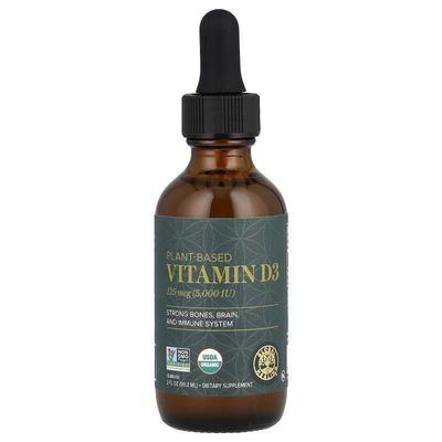 Global Healing,Plant-Based Vitamin D3, 125 mcg (5,000 IU), 2