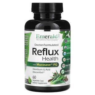 Emerald Laboratories,Reflux Health with Mucosave FG, 60 Vege