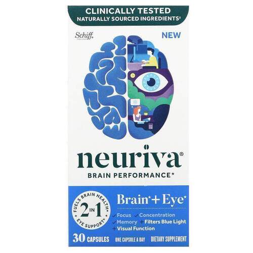 旭福,Neuriva Brain Performance, 30 Capsules