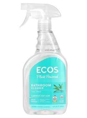 Earth Friendly Products,Ecos，淋浴间清洁剂，茶树，22 液量盎6