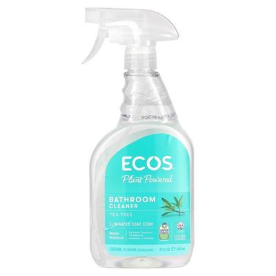 Earth Friendly Products,Ecos，淋浴间清洁剂，茶树，22 液量盎6