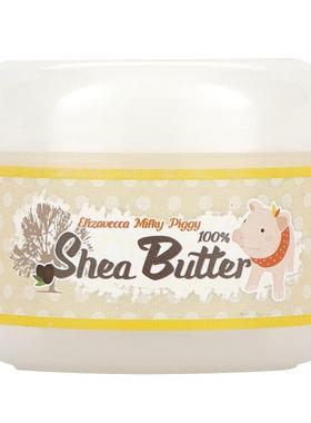 伊丽莎白,Milky Piggy, 100% Shea Butter , 3.10 oz (88 g)