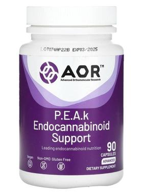 Advanced Orthomolecular Research AOR,P.E.A.k Endocannabinoid