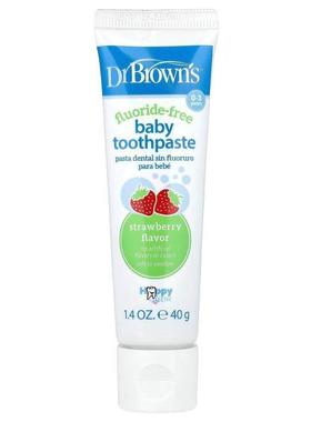 布朗博士Baby Toothpaste婴儿牙膏无氟深度优效清洁