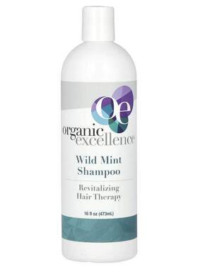 Organic Excellence,洗发水，焕活头发护理，野薄荷