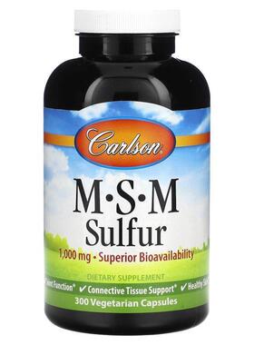 Carlson Labs卡尔森 二甲基砜粒支持关节