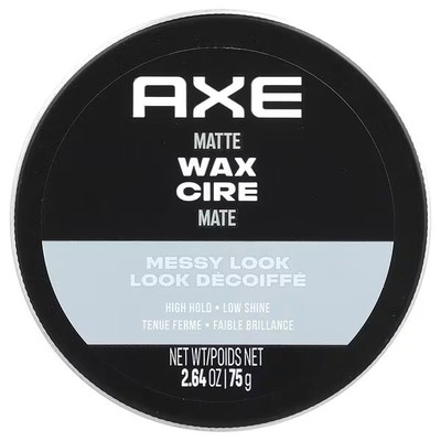 Axe,Styling Matte Wax, High Hold, Low Shine, 2.64 oz (75 g)