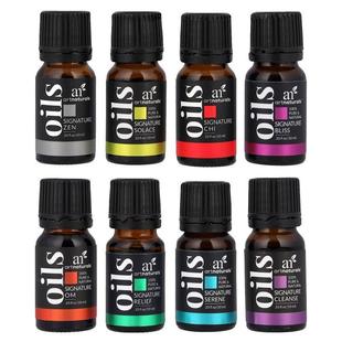 artnaturals,Essential Oils Set, Top 8 Blends, 8 Bottles, 0.3