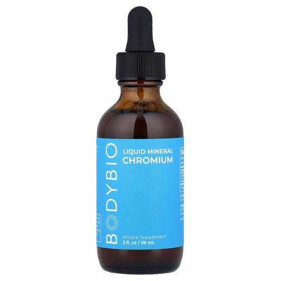 BodyBio,Liquid Mineral Chromium , 2 fl oz (59 ml)