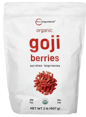 Micro Ingredients,Organic Goji Berries , 2 lb (907 g)