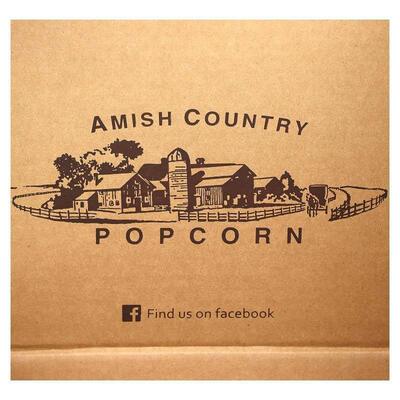 Amish Country Popcorn,Silicone Microwave Popcorn Popper, Gre