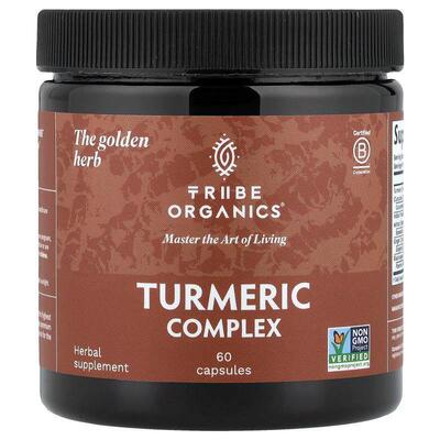 Tribe Organics,姜黄复合物，60 粒胶囊