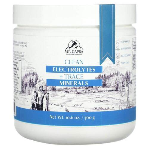 Mt. Capra,Clean Electrolytes + Trace Minerals