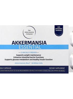 The Akkermansia Company,Akkermansia Essential, 30 Daily Caps