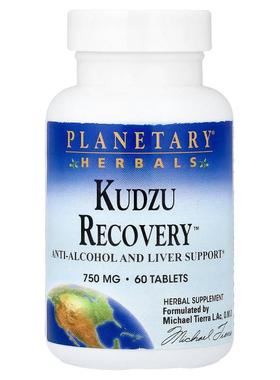 Planetary Herbals,Kudzu Recovery™, 60 Tablets