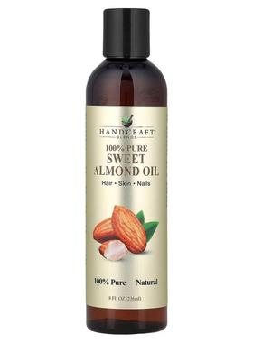 Handcraft Blends,100% Pure Sweet Almond Oil, 8 fl oz (236 ml