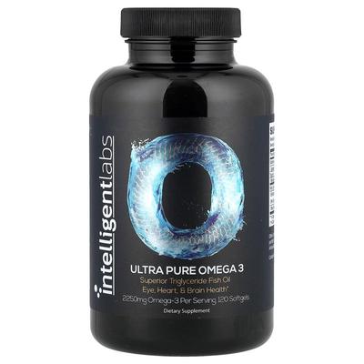 Intelligent Labs,Ultra Pure Omega-3，120 粒软胶囊（每粒软胶