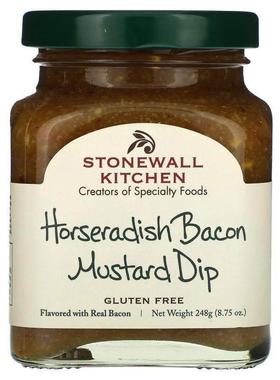 Stonewall Kitchen,Horseradish Bacon Mustard Dip, 8.75 oz (24