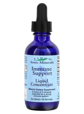 Eidon Mineral Supplements,免疫帮助液体浓缩物，2 盎司（60 毫