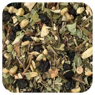 Frontier Co-op,Elderberry Echinacea Wellness Tea, 16 oz (453