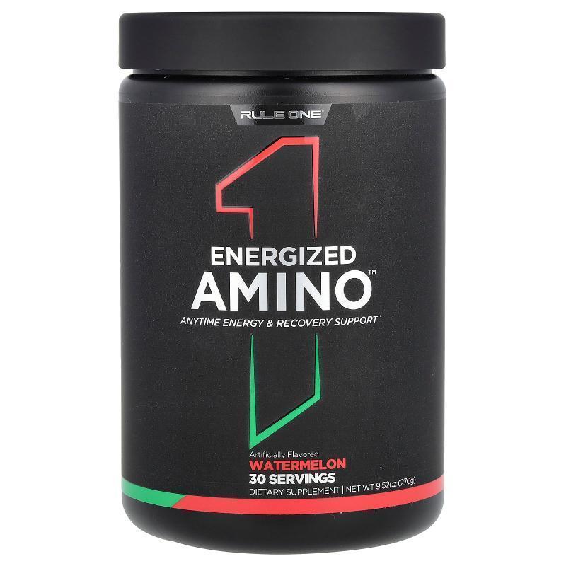 Rule One Proteins,Energized Amino, Watermelon, 9.52 oz (270