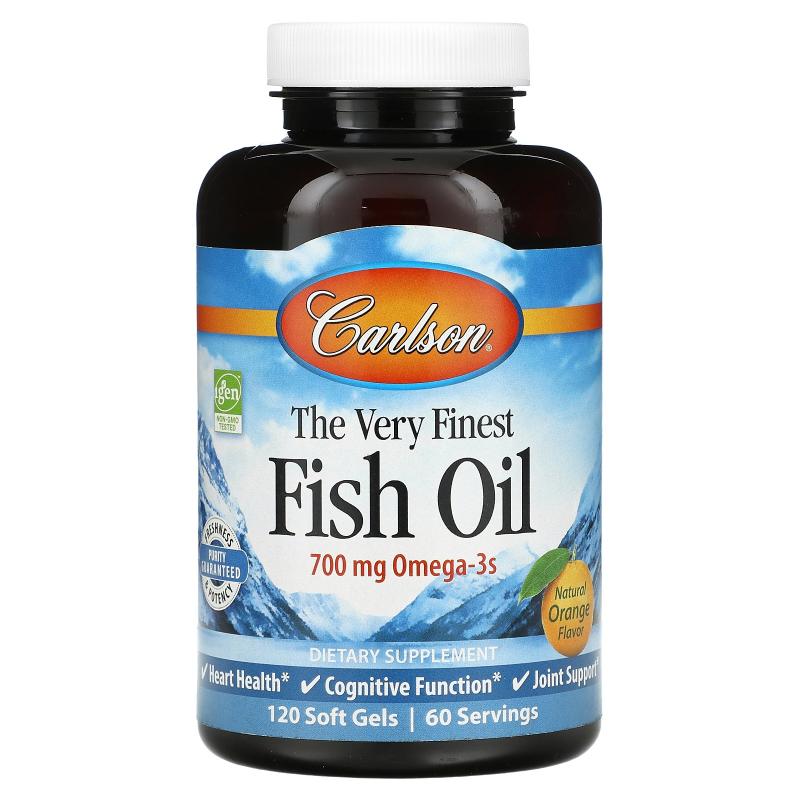 Carlson深海优质鱼油软胶囊omega-3