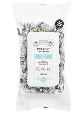 Poo-Pourri,Pet Coat Freshener, Pawsitively Fresh Wipes, 50 C