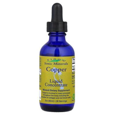 Eidon Mineral Supplements,Copper, Liquid Concentrate