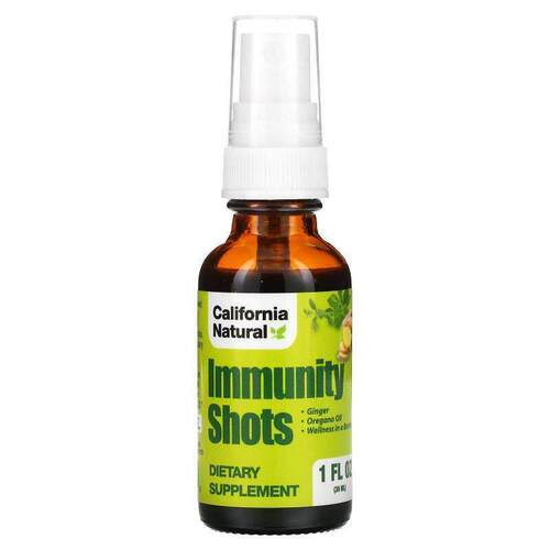 California Natural,Immunity Shots 喷雾，1 盎司（30 毫升）