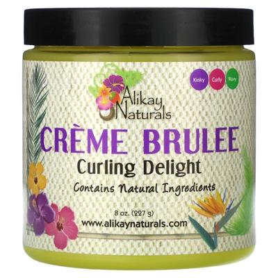 Alikay Naturals,Creme Brulee Curling Delight，8 盎司（227 克