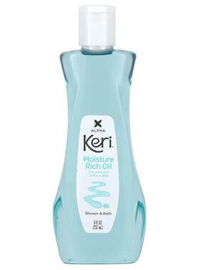 Keri,Moisture Rich Oil, Shower &amp; Bath, 8 fl oz (237