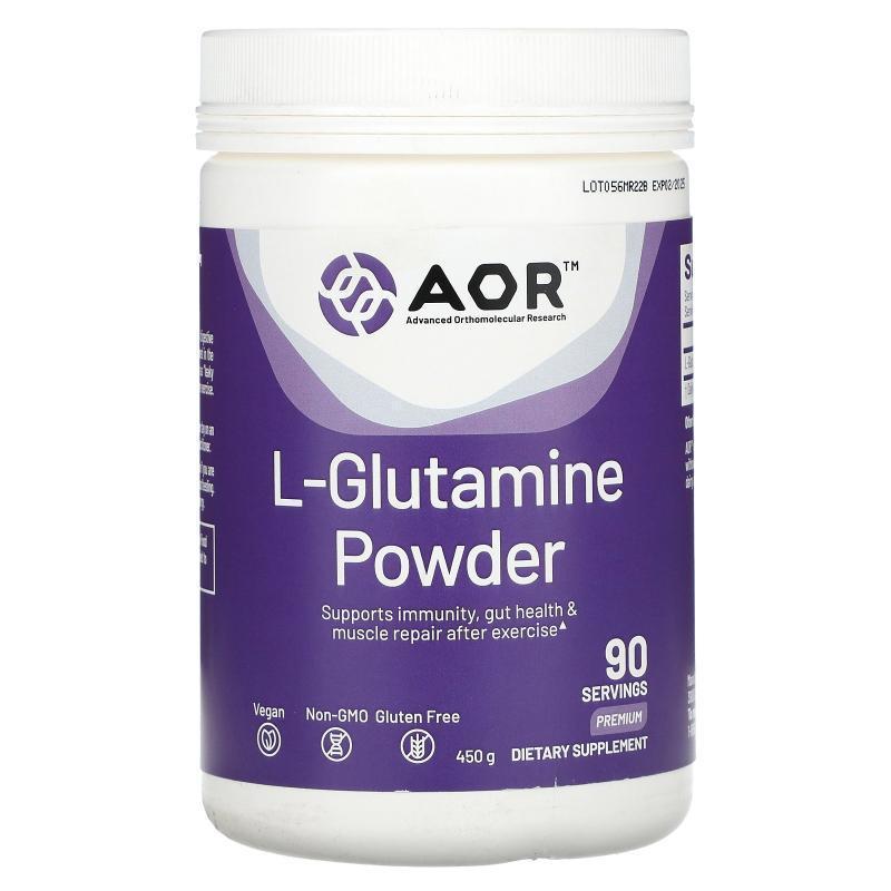 Advanced Orthomolecular Research AOR,L-Glutamine Powder, Pre