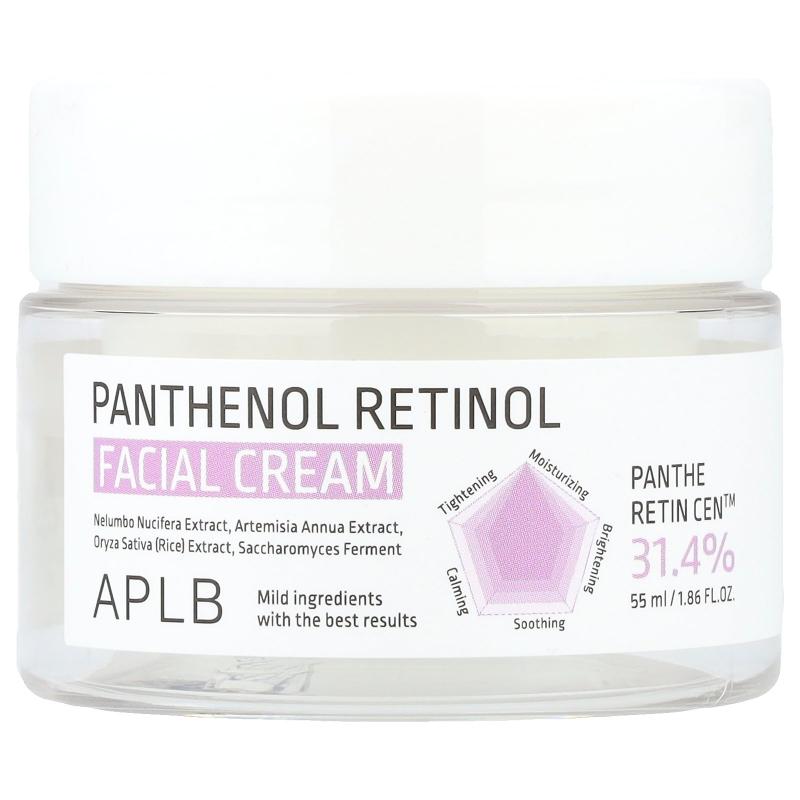 APLB,Panthenol Retinol Facial Cream, 1.86 fl oz (55 ml)