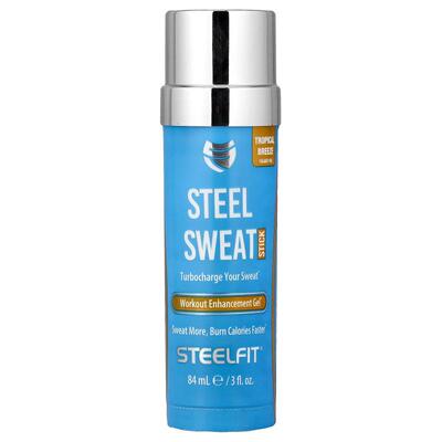 SteelFit USA,Steel Sweat Stick, Workout Enhancement Gel, Tro
