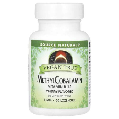 Source Naturals 维生素B12甲钴胺舌下片剂